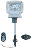 HID Golight Stryker - Perko Post Mount - 5000 Foot Beam - Wireless Remote Control - White