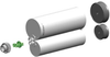 medmix MIXPAC™ EAAF1125-02-30-01, 1125 mL 2 to 1 F-System Cartridge Set -- EAAF1125-02-30-01