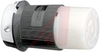 Connector Body; 20 A; 125 VAC; L5-20R (NEMA); Black/White; 0.360 to 0.930 in. - 70116394 - Allied Electronics, Inc.