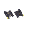 SIM Card Connector 8 Pin Push Type Yellow Button Plastic body CT -- ET-SIM8PPT-PB - Image