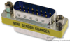 D Sub Gender Changer, 15Male-15Male; D Sub Connector A Multicomp - 84K8523 - Newark, An Avnet Company