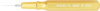 Excelta Three Star Mini Spatula - 260E-ESD - 0.008 in Tip Width - 2 1/2 in Length - Aluminum Handle - EXCELTA 260E-ESD - R. S. Hughes Company, Inc.