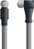 DN4110070F05 - LAPP UNITRONIC® DeviceNet Cordsets 14 & 18 AWG / 1 + 1 pair Bus - Gray PVC - M12 Female / M12 Female 90 deg connectors - 5m - OLFDN4110070F05 - Lapp Tannehill