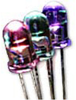 LED; 5 mm Turquois 550nm, 2200mcd LumexInspirationLED - 70127442 - Allied Electronics, Inc.