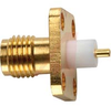 SMA JACK PANEL RECEPTACLE (4 HOLE) - 70197356 - Allied Electronics, Inc.