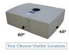 200 Gallon Auto Detailing Tank - A-LP0200-RT - Plastic-Mart