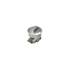 Novibra Push-to-Close Latch, Type 1 , Plastic, White Body, Chrome Cup, Chrome Handle - MP-01-103-711 - Southco