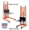 HYDRAULIC FOOT PUMP STACKERS -- HESFL-56-25 - Image