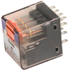 Relay, 4Pdt, 24Vdc, 6A, Socket; Contact Configuration Schrack Te Connectivity - 01H7966 - Newark, An Avnet Company