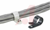 CABLE CLAMP; .38IN MAX BUNDLE DIA; #10 SCREW MOUNT - 70044601 - Allied Electronics, Inc.
