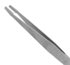 Excelta One Star Utility Tweezers 609T - Straight Flat Tipped Tip - 4 1/2 in Length - EXCELTA 609T - R. S. Hughes Company, Inc.