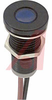 Indicator,Pnl-Mnt;T-1 3/4 LED Water-Resistant Flush- LED,Ultra Bright Blue - 70015642 - Allied Electronics, Inc.