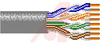 UTP Cable, 4 Unbonded-pairs, 24 AWG Solid, NEC/(UL):CMR, Gray, Unreel Box - 70038268 - Allied Electronics, Inc.