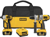 18V Cordless XRP&trade; Li-Ion Hammerdrill / Impact Driver Combo Kit - DCK275L - DEWALT Industrial Tool Co.