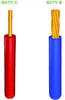 Solid or Stranded Copper PVC Insulated wire -- H07-VU - Image