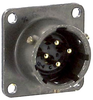 Circular Connector, Receptacle, 4 Position, Panel; Product Range Amphenol Industrial - 87J0697 - Newark, An Avnet Company
