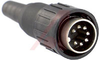 connector,circular din,str male cable conn,7din silver-pltd solder contact,ip40 - 70013416 - Allied Electronics, Inc.