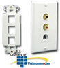 ICC Decorex 3-Port Faceplate Insert - IC107DI3 - TelephoneStuff.com