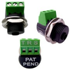 MaxBox 3.5mm Panel Mount Screw Terminal Connector fits standard 1/2 