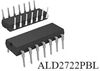 Dual EPAD Op Amp Features Vos 150µV max and Ios 10pA max. - ALD2722PBL - Advanced Linear Devices, Inc.