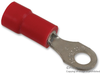 Terminal, Ring Tongue, #6, Crimp, Red; Stud Size - Metric Abb - Thomas & Betts - 65F702 - Newark, An Avnet Company