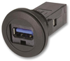 Usb Adapter, 3.0 Type A-Type A, Rcpt; Usb Connector Convert From Harting - 70Y5862 - Newark, An Avnet Company