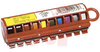 Dispenser; Color Coded Tape; Polyester Film with Acrylic; 0.215 in.; 96 in. - 70113803 - Allied Electronics, Inc.
