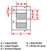 BBP31 Self-Laminating Vinyl - White/Clear - B33-273-427 - Brady Corporation