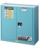 Justrite Sure-Grip EX 45 gal Blue Hazardous Material Storage Cabinet - 43 in Width - 65 in Height - 697841-13191 - 697841-13191 - R. S. Hughes Company, Inc.