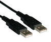 Usb Cable, 2.0 Type A-Type A Plug, 800Mm; Connector To Connector Roline - 71Y9688 - Newark, An Avnet Company