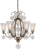 4507-292 Mid. Chandeliers-Glass Up - 690816 - Capital Lighting, Inc.