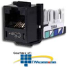 Hubbell SPEEDGAIN Xcelerator Category 5e Jack (Pkg of 25) - HXJ5EXX25 - TelephoneStuff.com