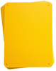 Brady B-401 Polystyrene Rectangle Yellow Sign Blank - 10.25 in Width x 7.625 in Height - 13624 - 754476-13624 - R. S. Hughes Company, Inc.