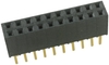 Connector, Receptacle, 44 Contacts, 2 Rows, Through Hole, 2.54 Mm; Connector Systems Samtec - 11P8724 - Newark, An Avnet Company