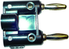 Banana Plug, 15A, Screw, Black; Gender Mueller Electric - 93F9710 - Newark, An Avnet Company