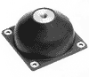 TTB Series Neoprene or HI-DAMP High Deflection Mount -- TT-B-3