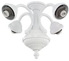 4 Light Fitter - White - MC73WH - Monte Carlo Fan Company