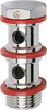 Nickel-Plated Brass Push-In Fittings -- 1631 02-06