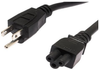 Laptop Power Cord - NEMA 5-15P to C5 - 10 Amp, length 10 feet - MPPA00009-10F - MilesTek Corporation