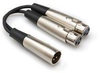 Audio / Video Cable Assembly, Y Cable; Connector Type A Hosa - 52T8906 - Newark, An Avnet Company