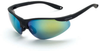 Brigade gold mirror lens, black frame -- 17312 - Image