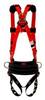 3M Saturn 1321 Red Large/XL Vest-Style Back Padding Body Harness - Nomex/Polyester Webbing - 078371-63483 - 078371-63483 - R. S. Hughes Company, Inc.