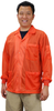 Smock, Knitted Cuffs, Xx Large, Orange; Clothing Style Desco - 87X3330 - Newark, An Avnet Company