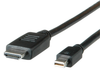 Cable, Mini Dp-Hdmi A, Plug, 4.5M, Black; Connector To Connector Roline - 83Y7037 - Newark, An Avnet Company