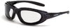 Journey clear anti-fog lens, shiny black frame, foam lined - 2834AF - Crossfire By Radians