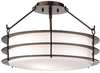 Semi-Flush Mts.-Drum Shade - 228749 - Light Center (The)