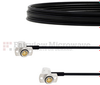 Slide-On RA BMA Jack 2 Hole Flange to RA Slide-On BMA Jack 2 Hole Flange Cable FM-SR086TBJ Coax in 60 Inch - FMCA1562-60 - Fairview Microwave Inc.