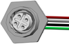 Sensor Cord, 4P M12 Rcpt-Free End, 12; Connector Type A Norcomp - 17AH5186 - Newark, An Avnet Company