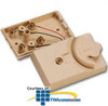 Suttle Simplex 4-conductor Jack Assembly w/ Swing Door,.. - 625SA4 - TelephoneStuff.com