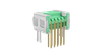 5+5 Pos. Male DIL Horizontal Throughboard Conn. Latches - G125-MH21005L2P - Harwin Plc